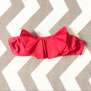 Pink bathing suit top